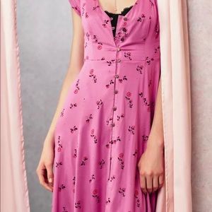 Urban Outfitters L Midi Prairie Dress